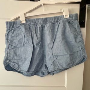 Soft faux denim shorts - Madewell!